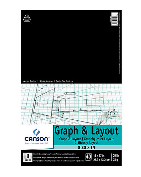 Artist Series Graph & Layout Paper Pads