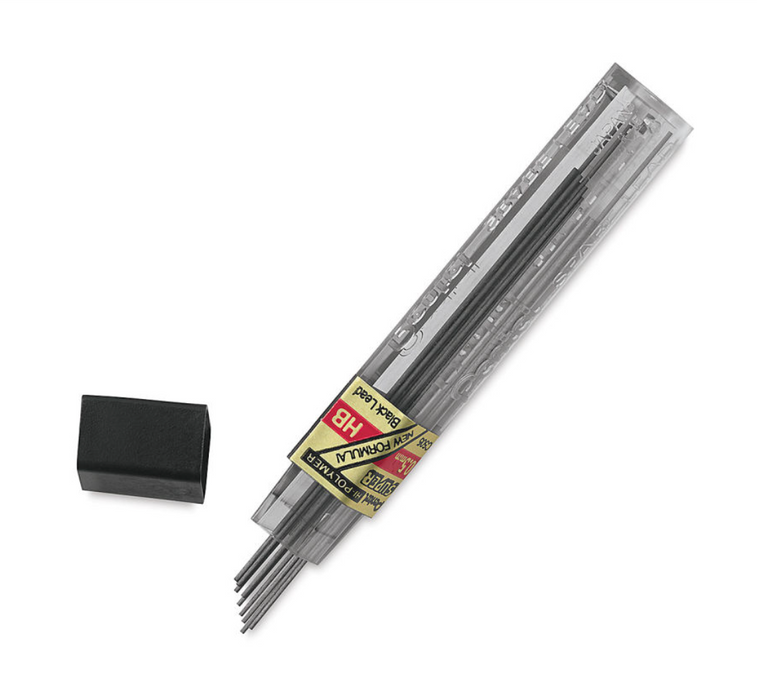 Pentel Super Hi-Polymer Mechanical Pencil Leads