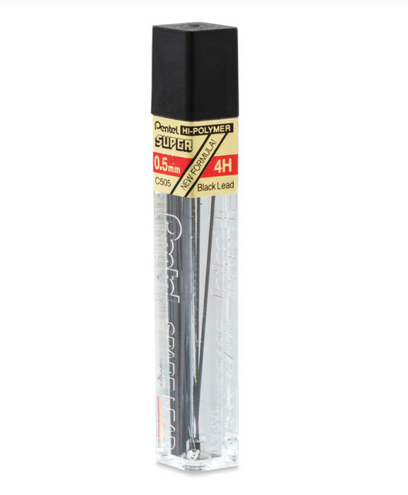 Pentel Super Hi-Polymer Mechanical Pencil Leads