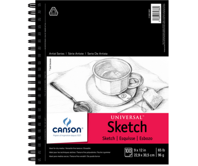 Artist Series Universal Sketch Micro Perf 9x12 100 Sheets