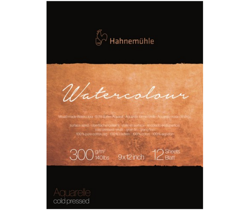Collection Cotton Watercolor Pad 300GSM CP 12SH 9X12