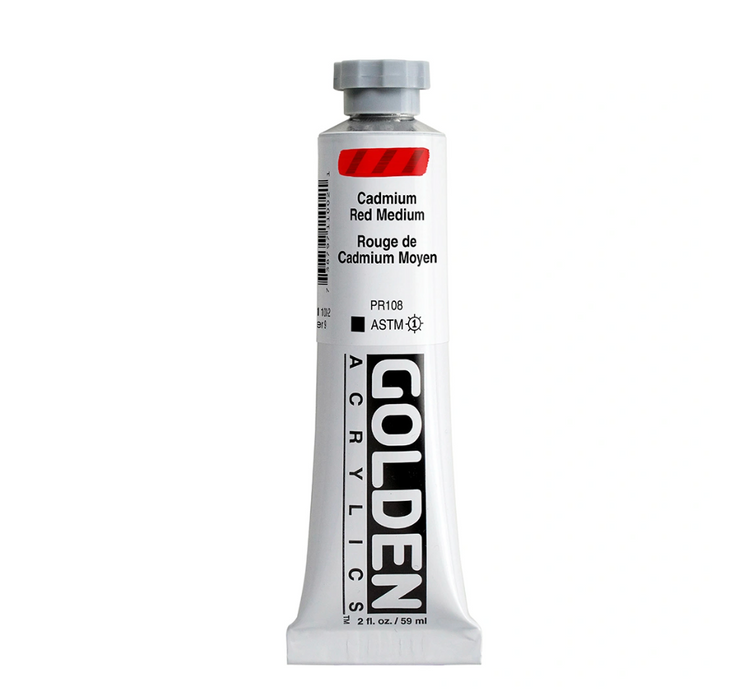 Cadmium Red Medium - 2oz Heavy Body Acrylic