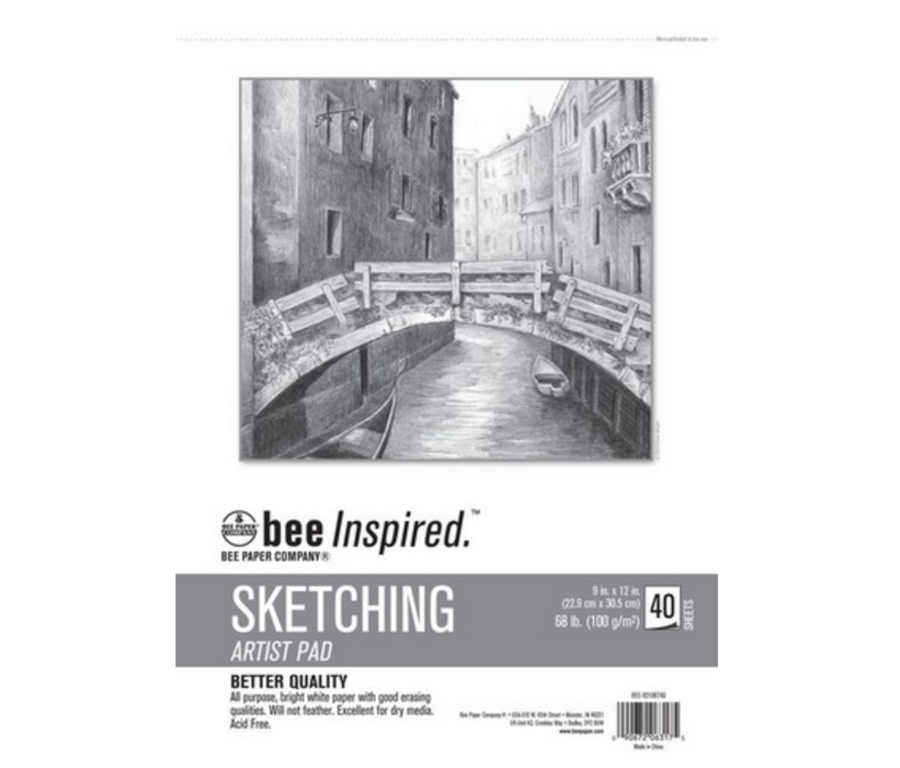 Bee Inspired Sketch Pad
