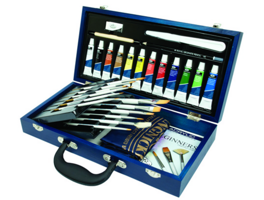 Acrylic Wooden Box Set