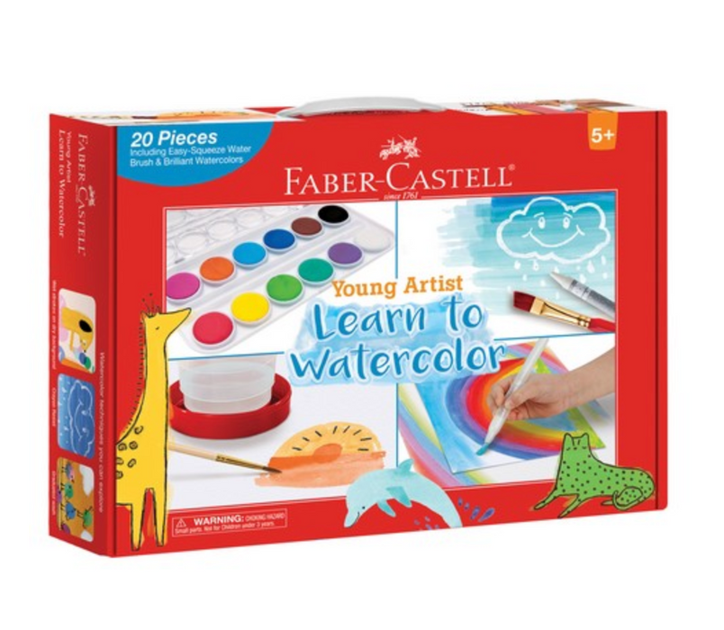 Young Artist Learn To Watercolor Set