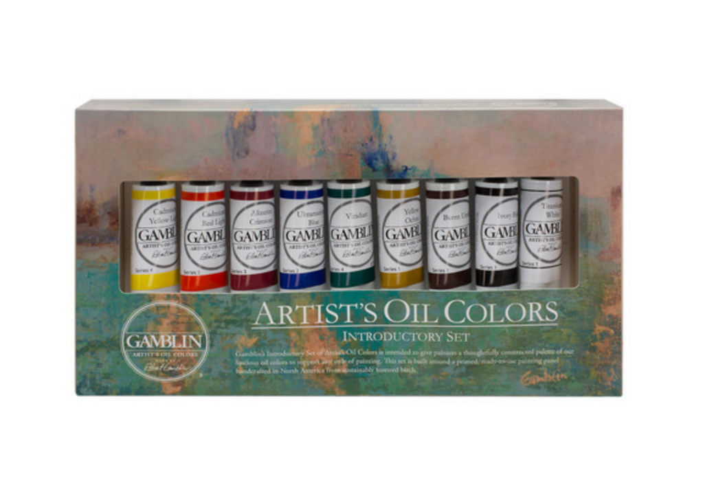 GAMBLIN ARTISTS OIL COLORS INTRODUCTORY SET