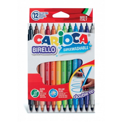 Carioca Birello Superwashable Double Tip Felt Pen